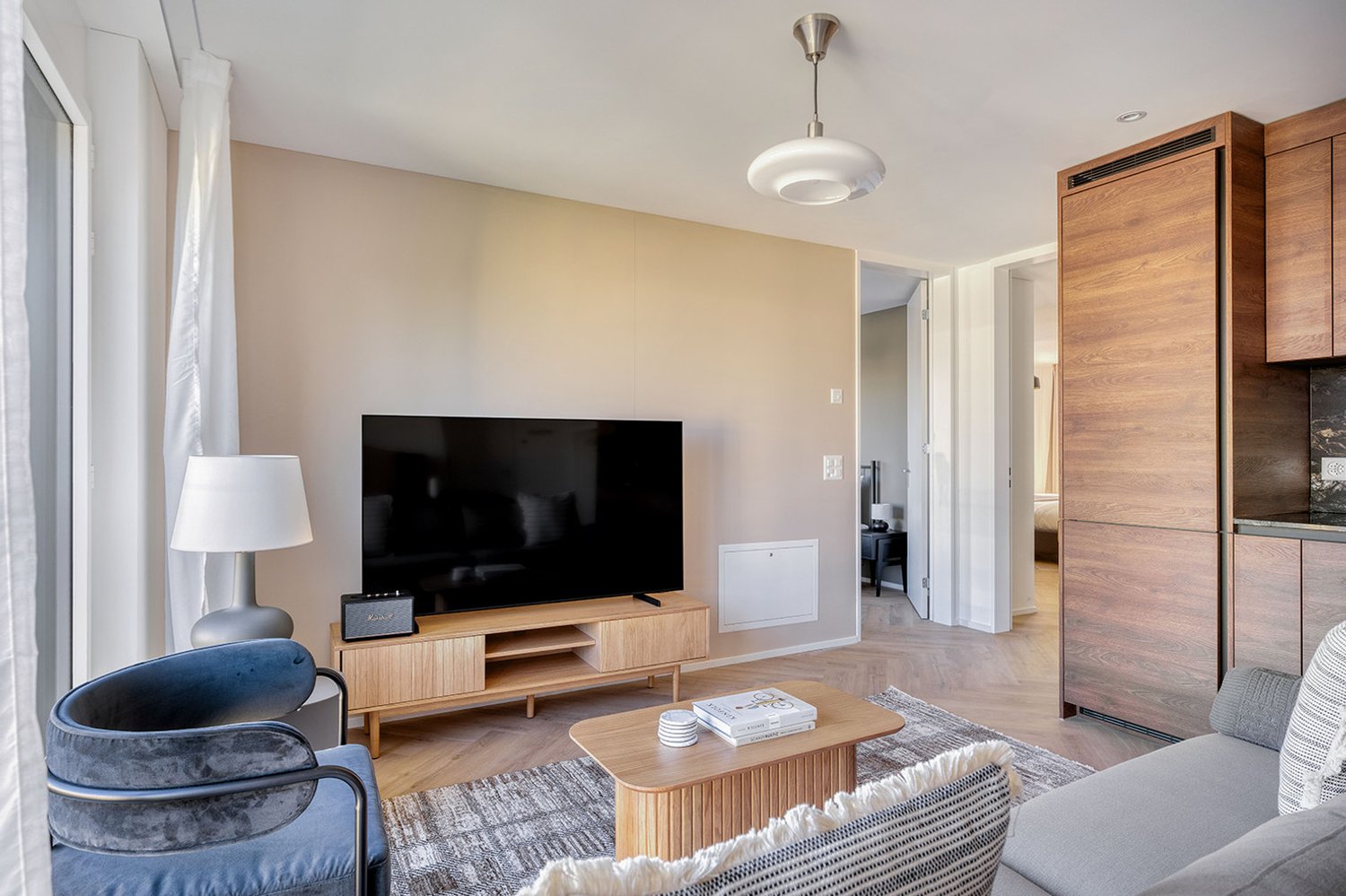 3 ½ rooms furnished flat
