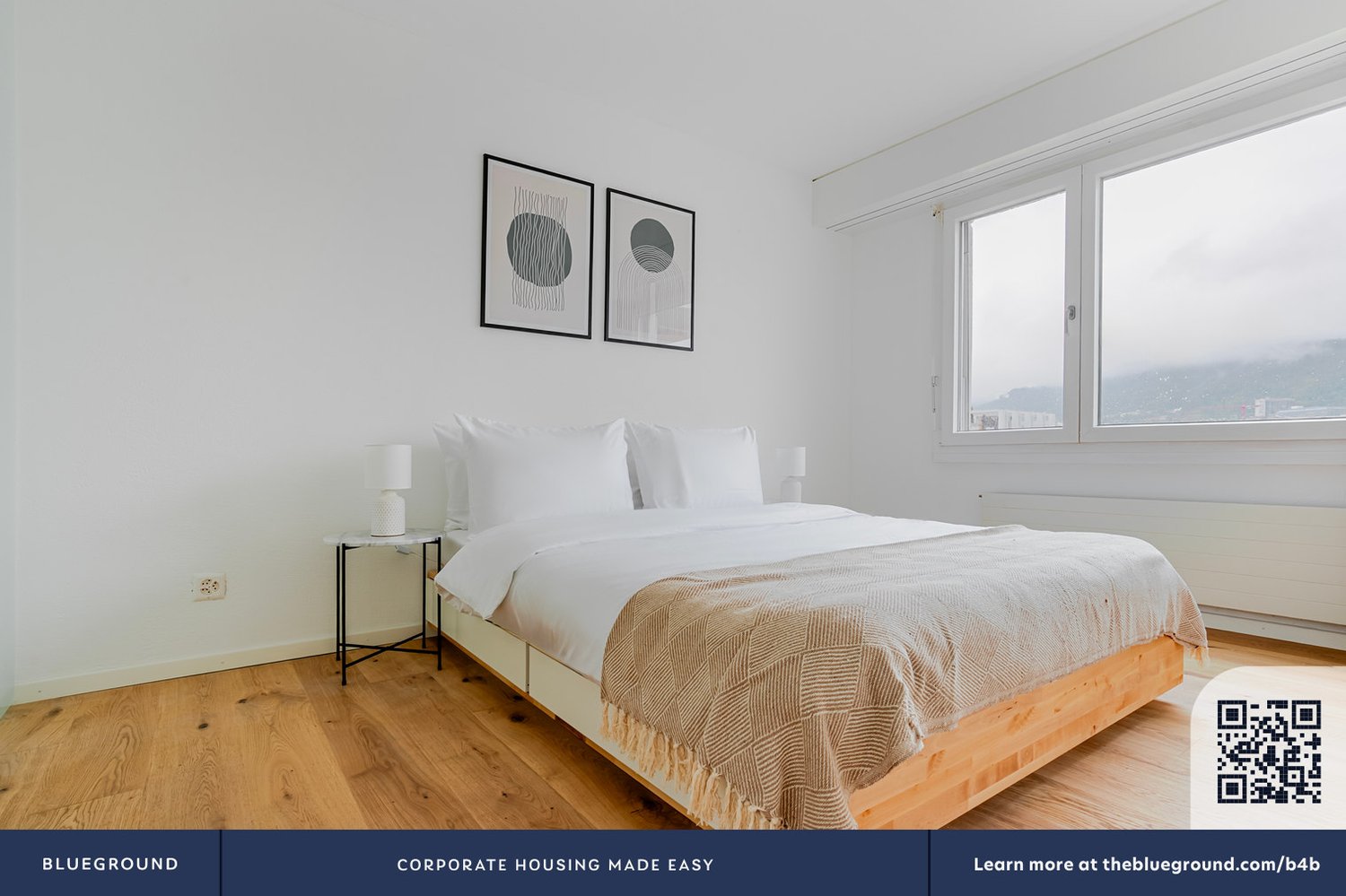 3 ½ rooms furnished flat