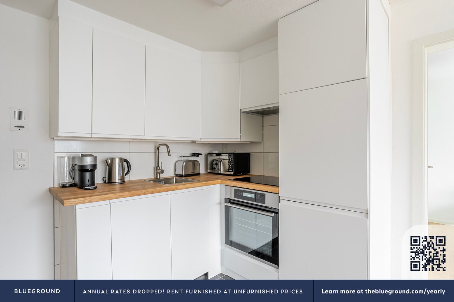 3 ½ rooms furnished flat