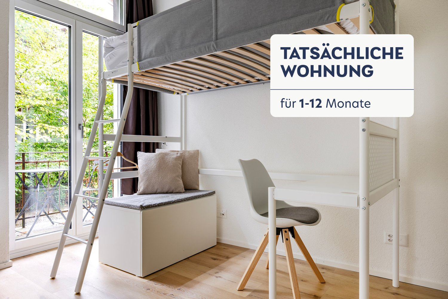 1 ½ rooms furnished flat