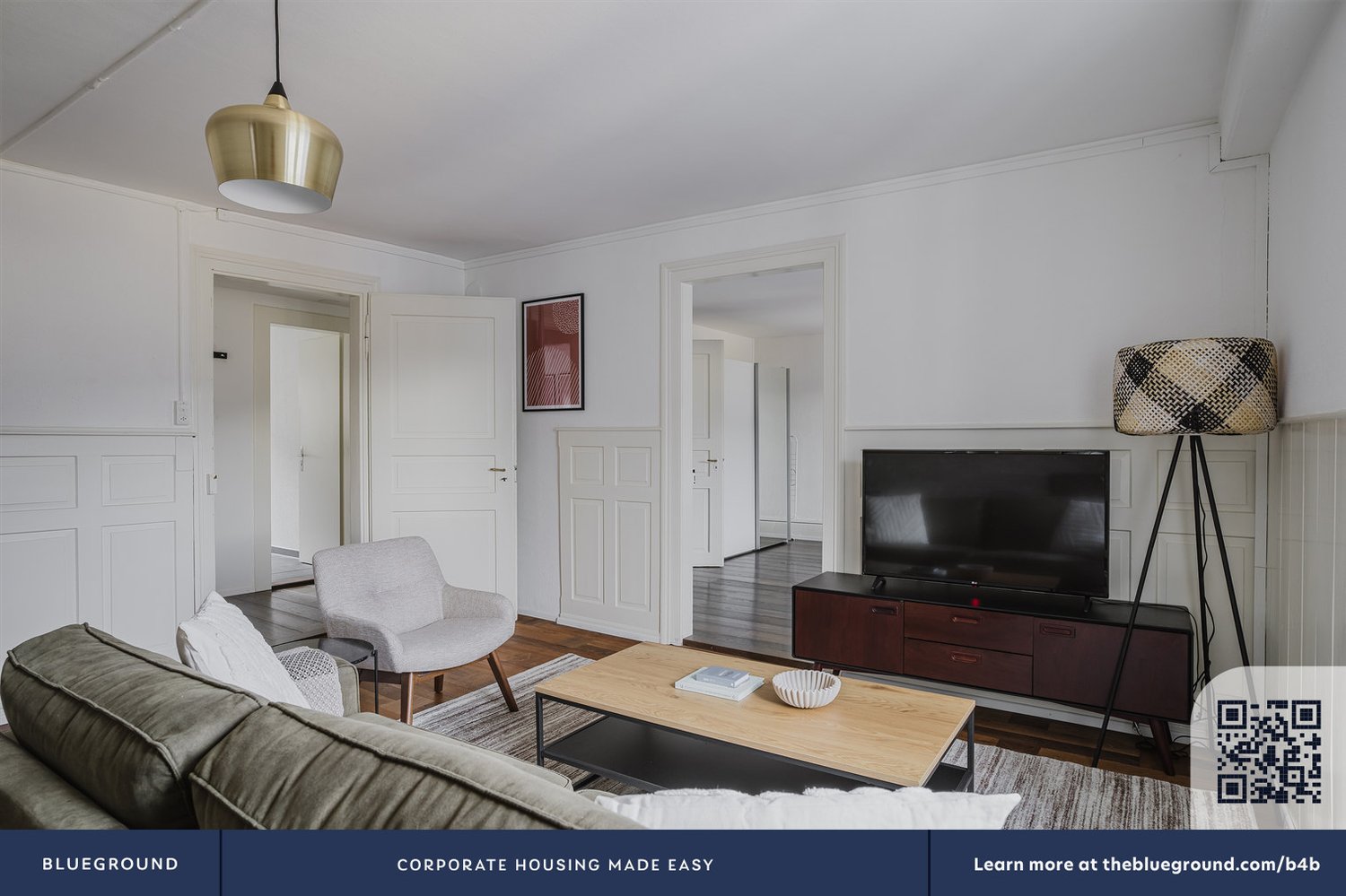 3 ½ pièces appartement meublé