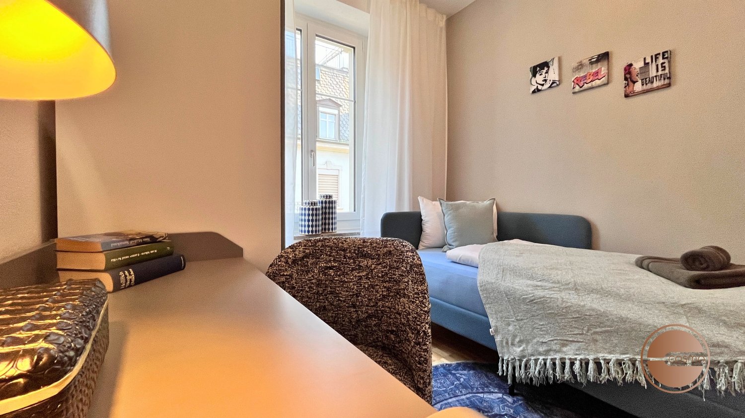 appartamento arredato con 3 locali