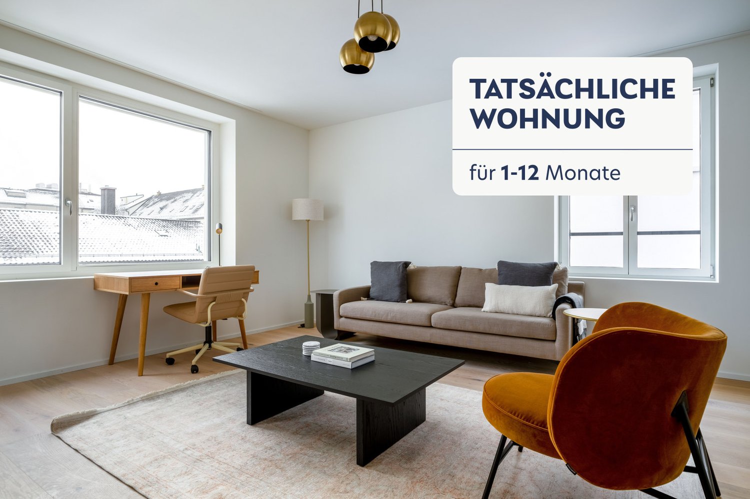 2 pièces appartement meublé