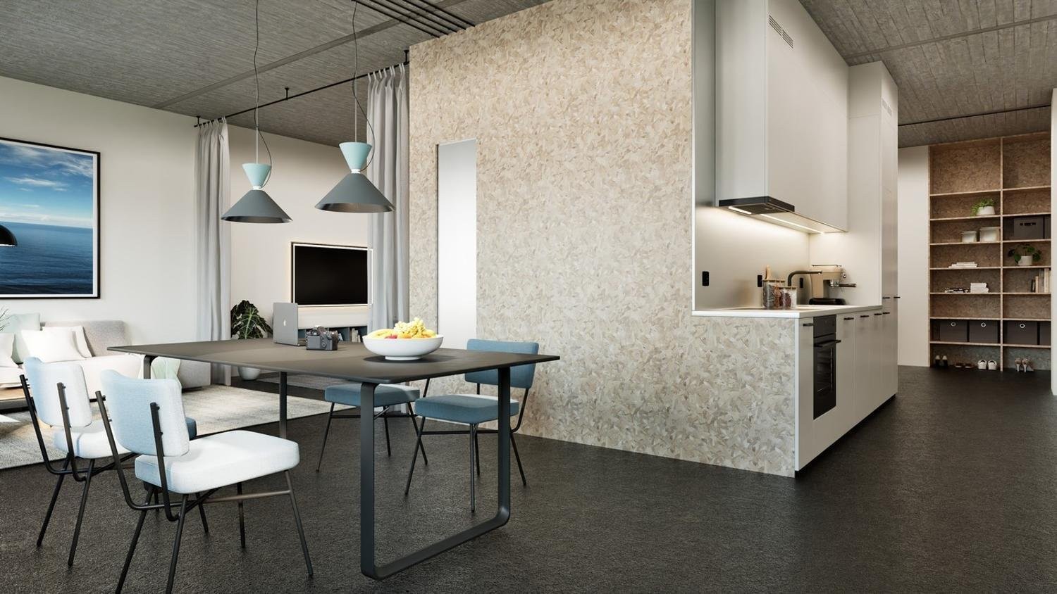 1 ½ rooms loft