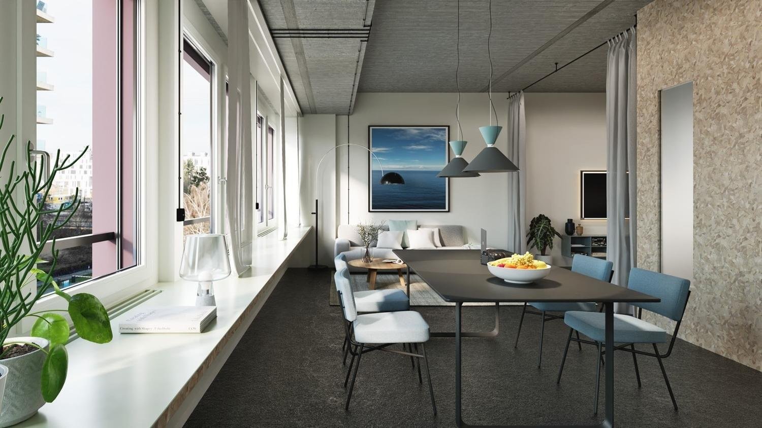 1 ½ rooms loft
