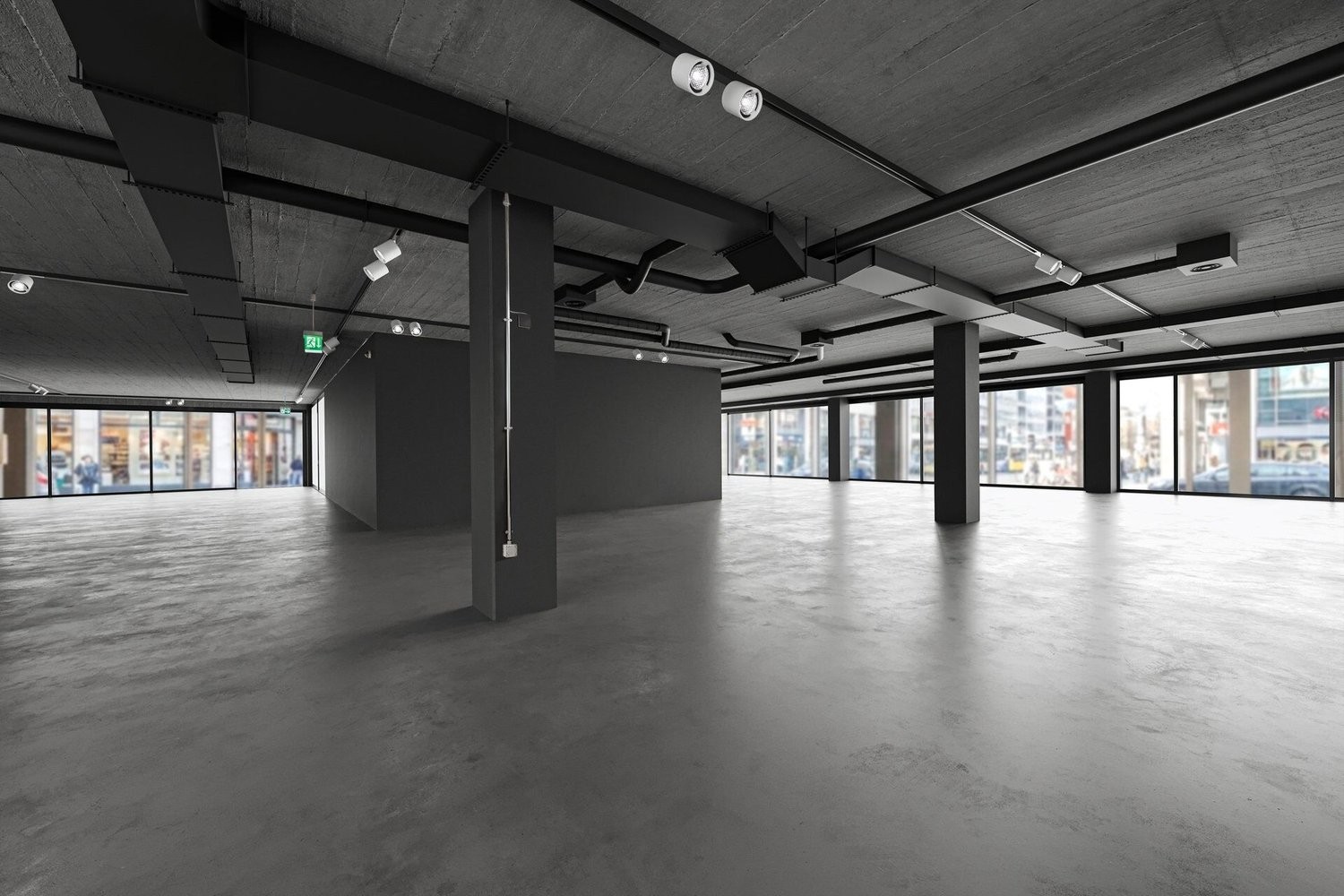 628m² shop