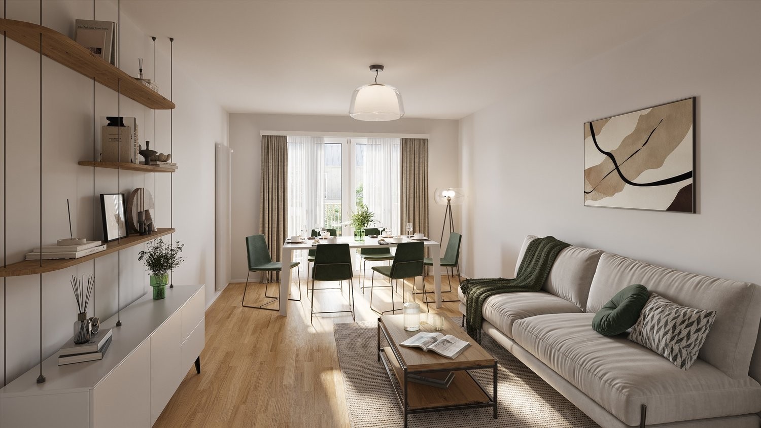 2 rooms apartment