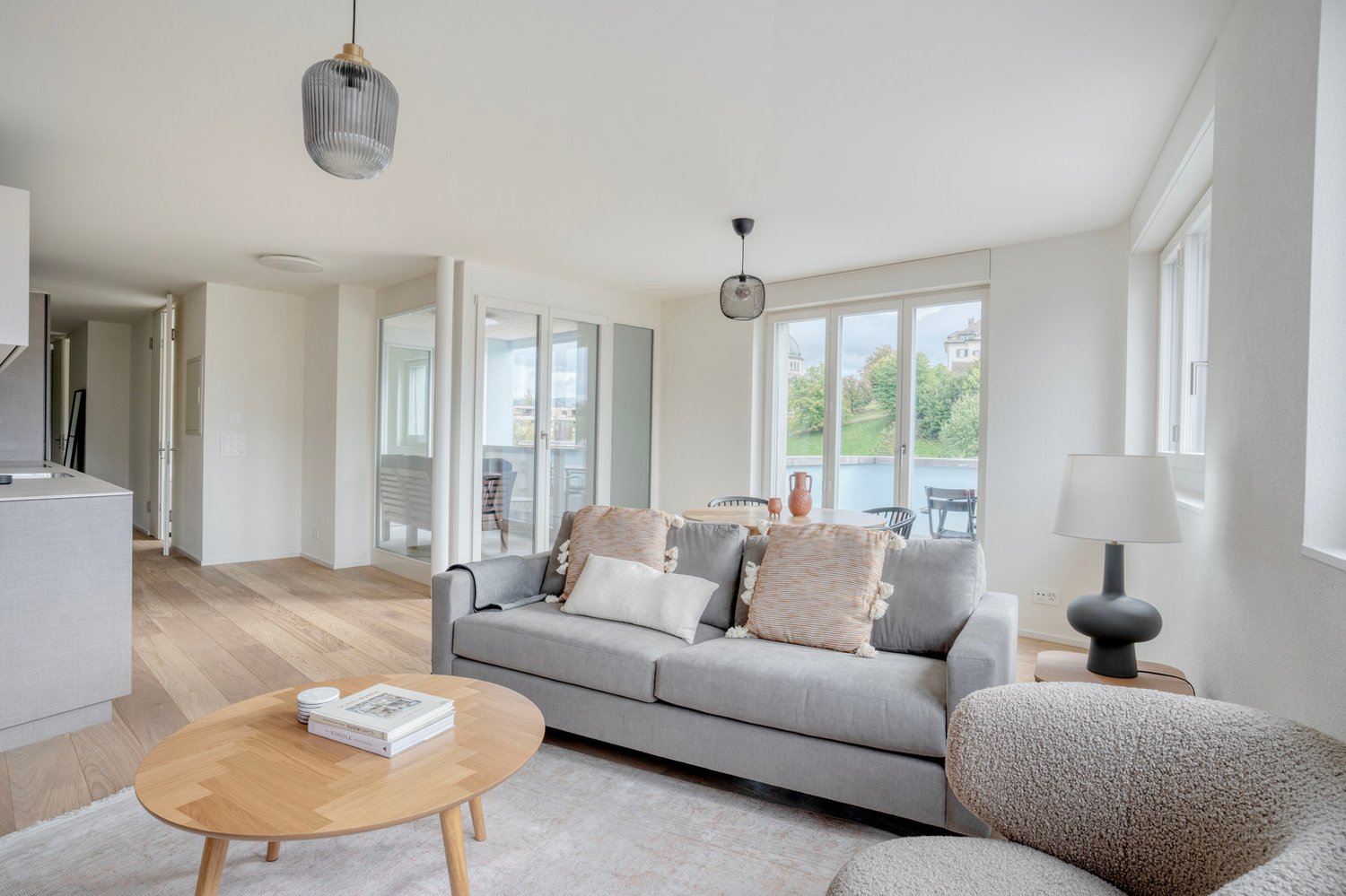 3 ½ rooms furnished flat