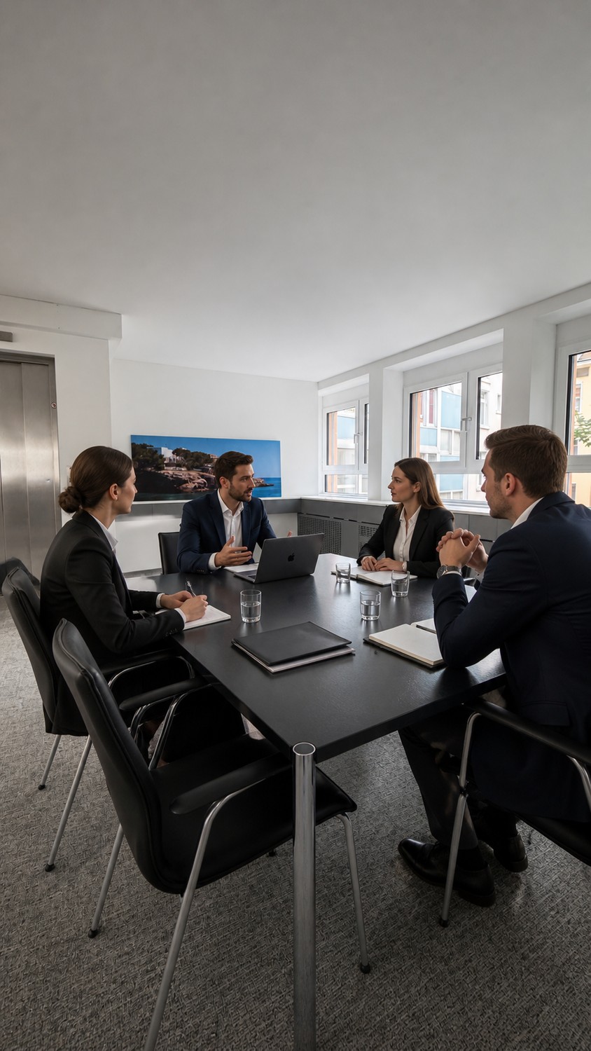 1078m² office