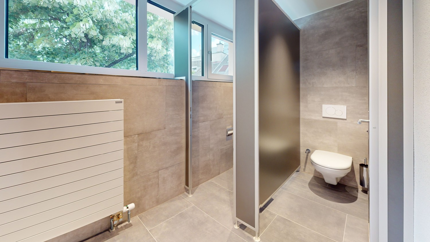 1078m² office