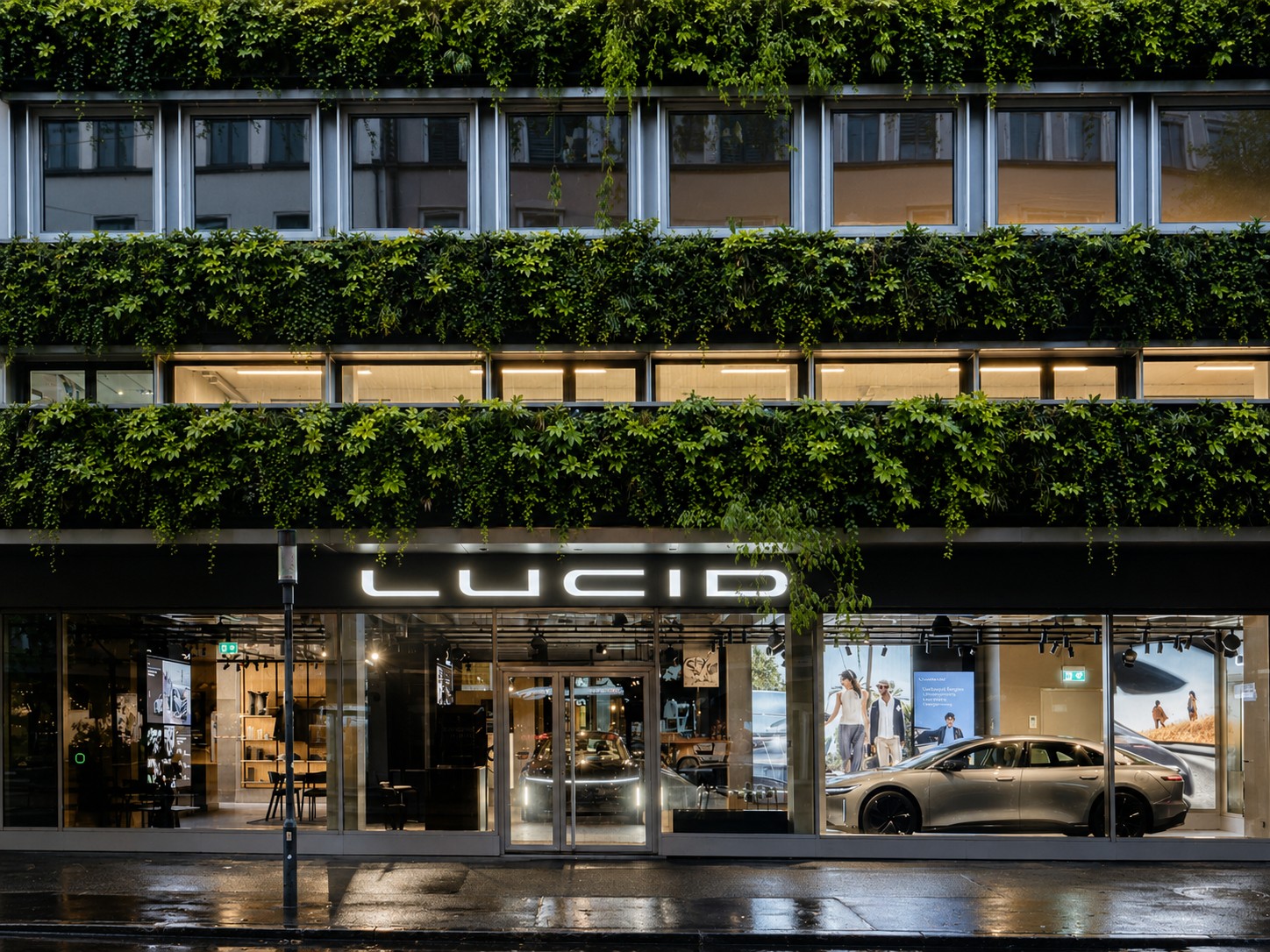 1078m² office