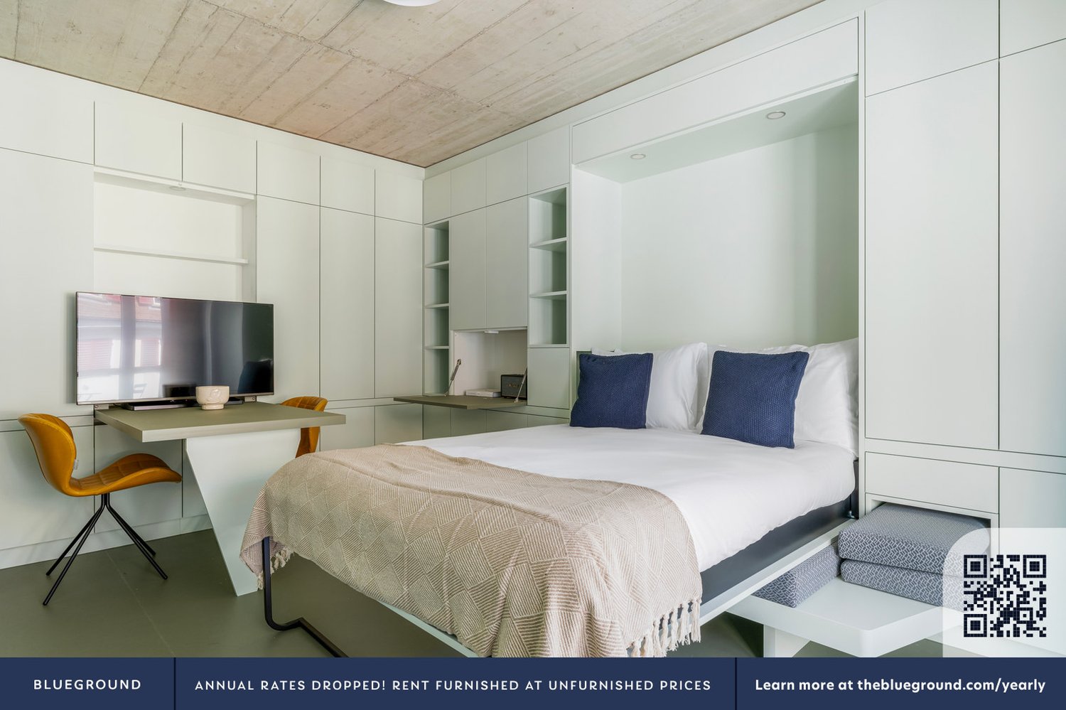 1 ½ rooms furnished flat