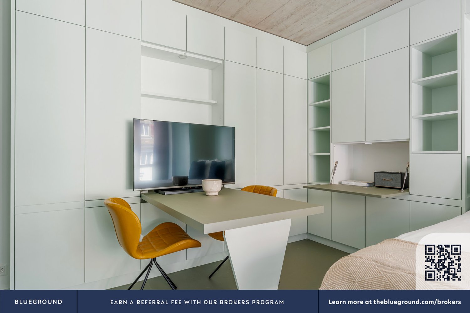 1 ½ rooms furnished flat
