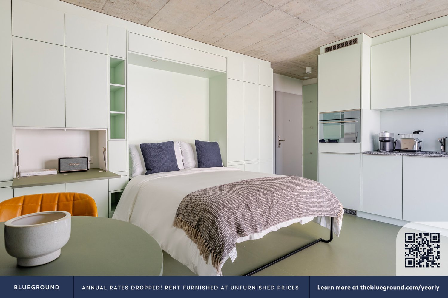 1 ½ rooms furnished flat
