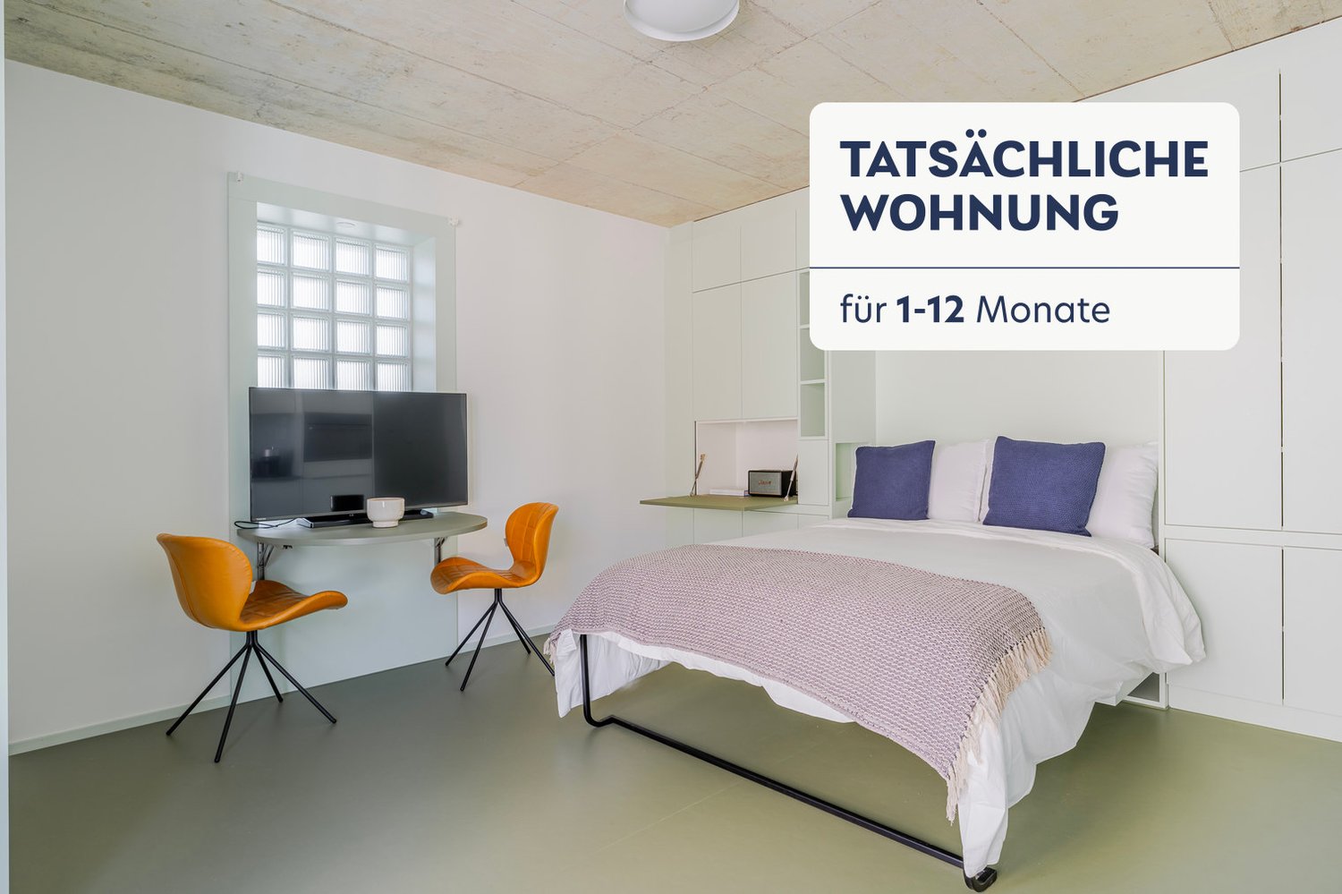 1 ½ rooms furnished flat