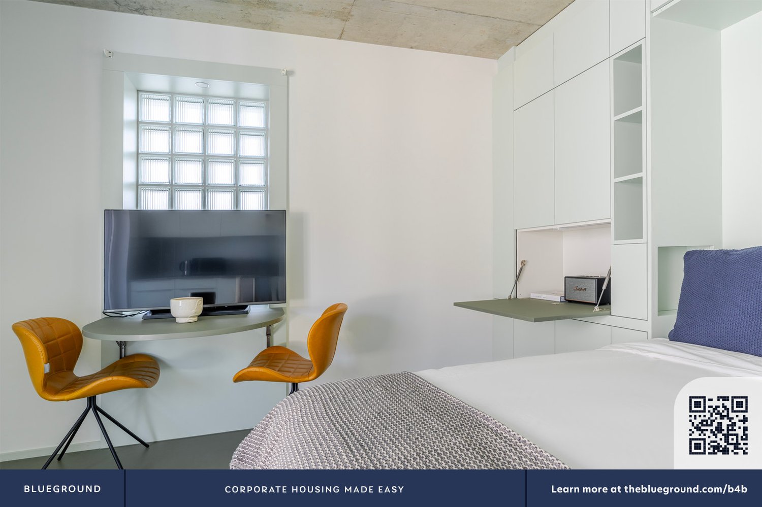 1 ½ rooms furnished flat